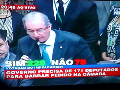 O voto de cunha